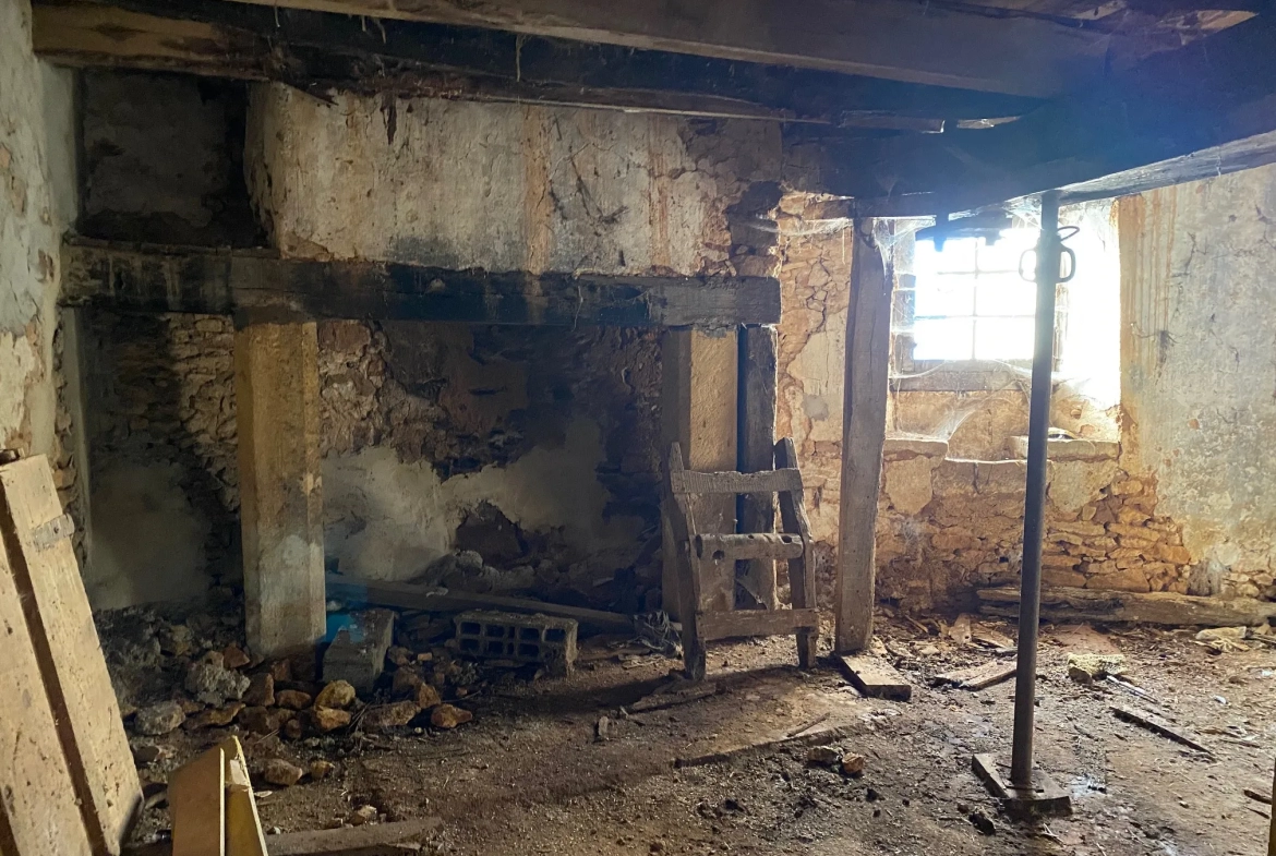 Maison à vendre à Biron avec vue sur château 