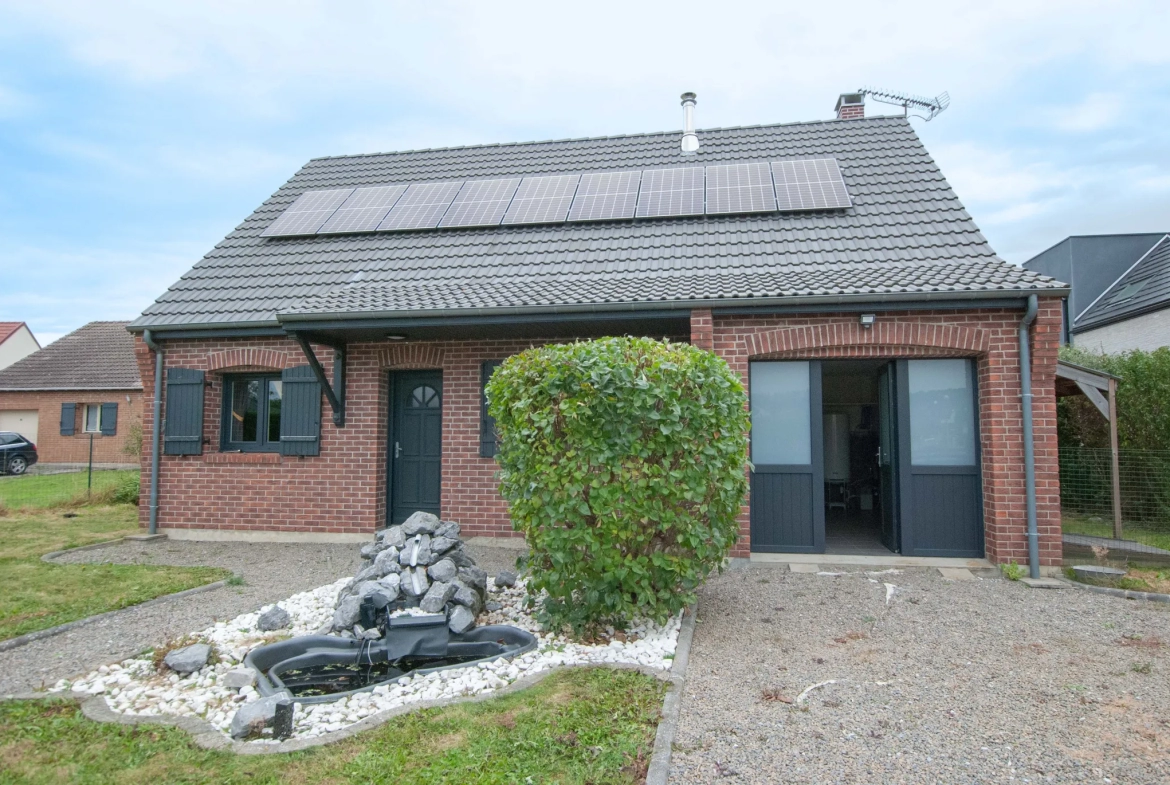 Pavillon individuel avec 3 chambres à Jeumont 