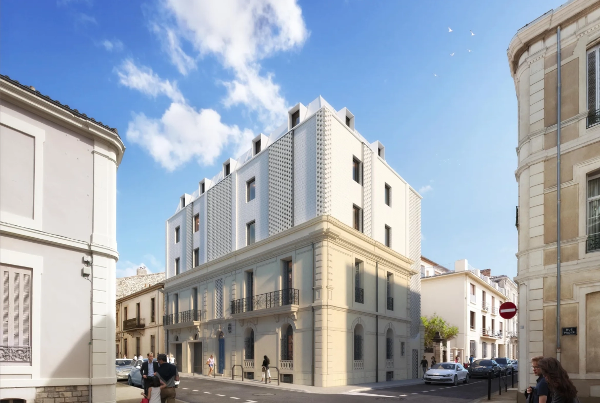 Appartement T2 à Nîmes, quartier Carnot 