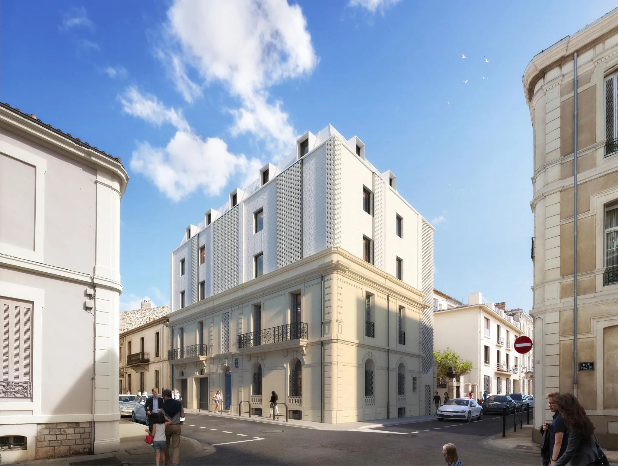 Appartement T2 à Nîmes, quartier Carnot 