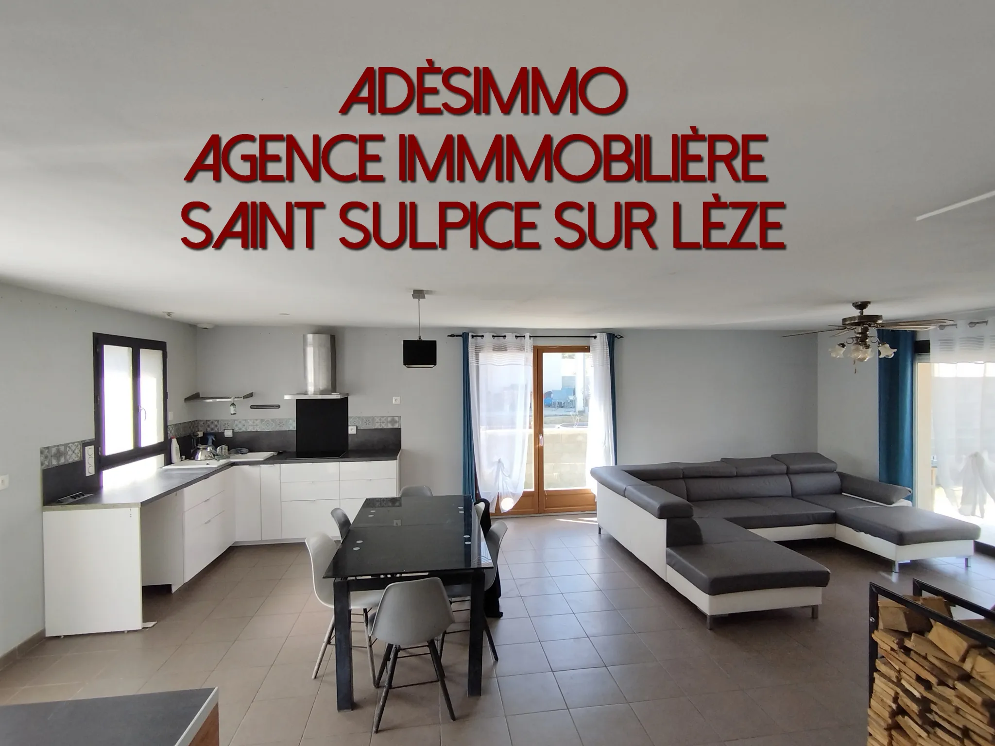 Villa T5 avec 4 Chambres à Saint-Sulpice-Sur-Lèze 