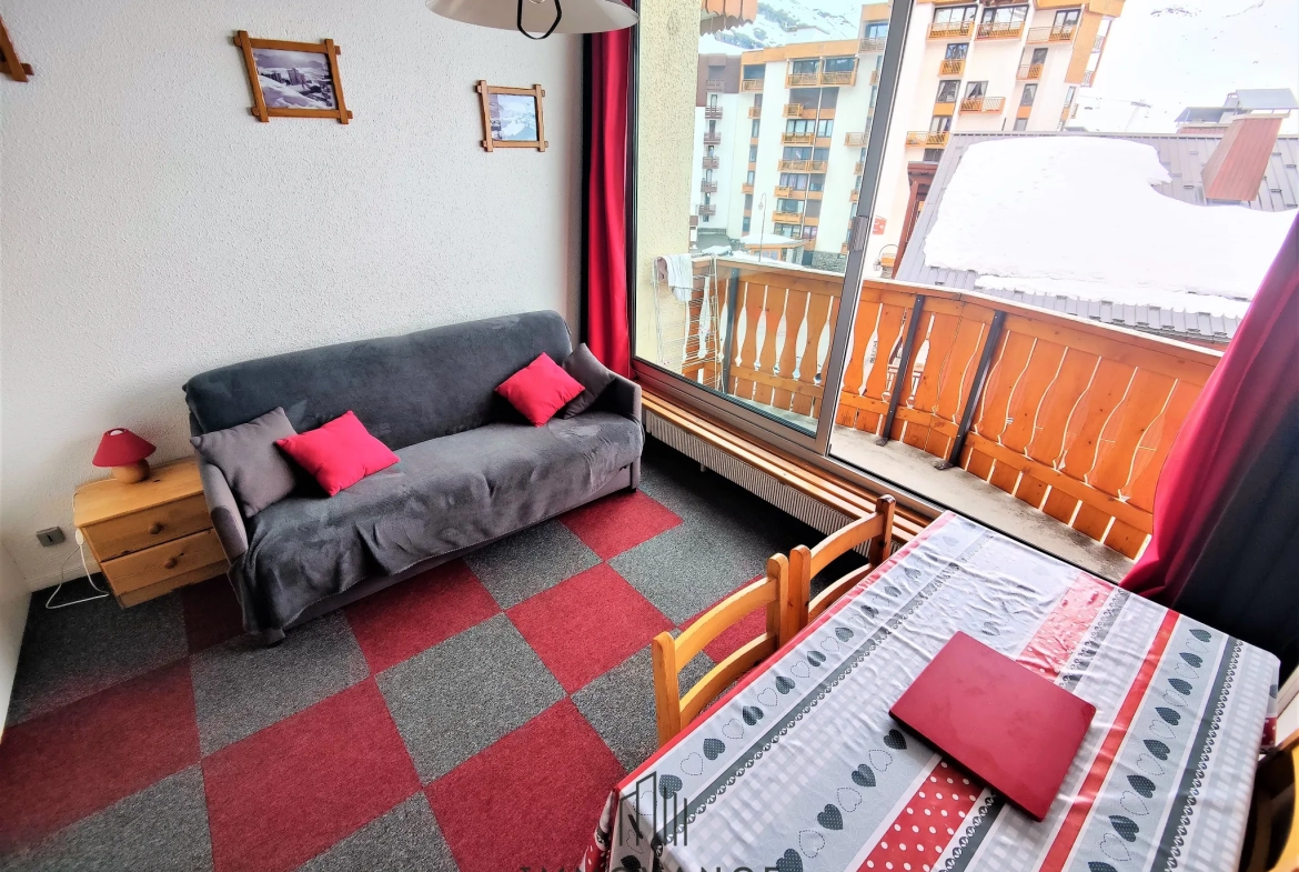 Studio 21 m2 au pieds des pistes à Val Thorens 