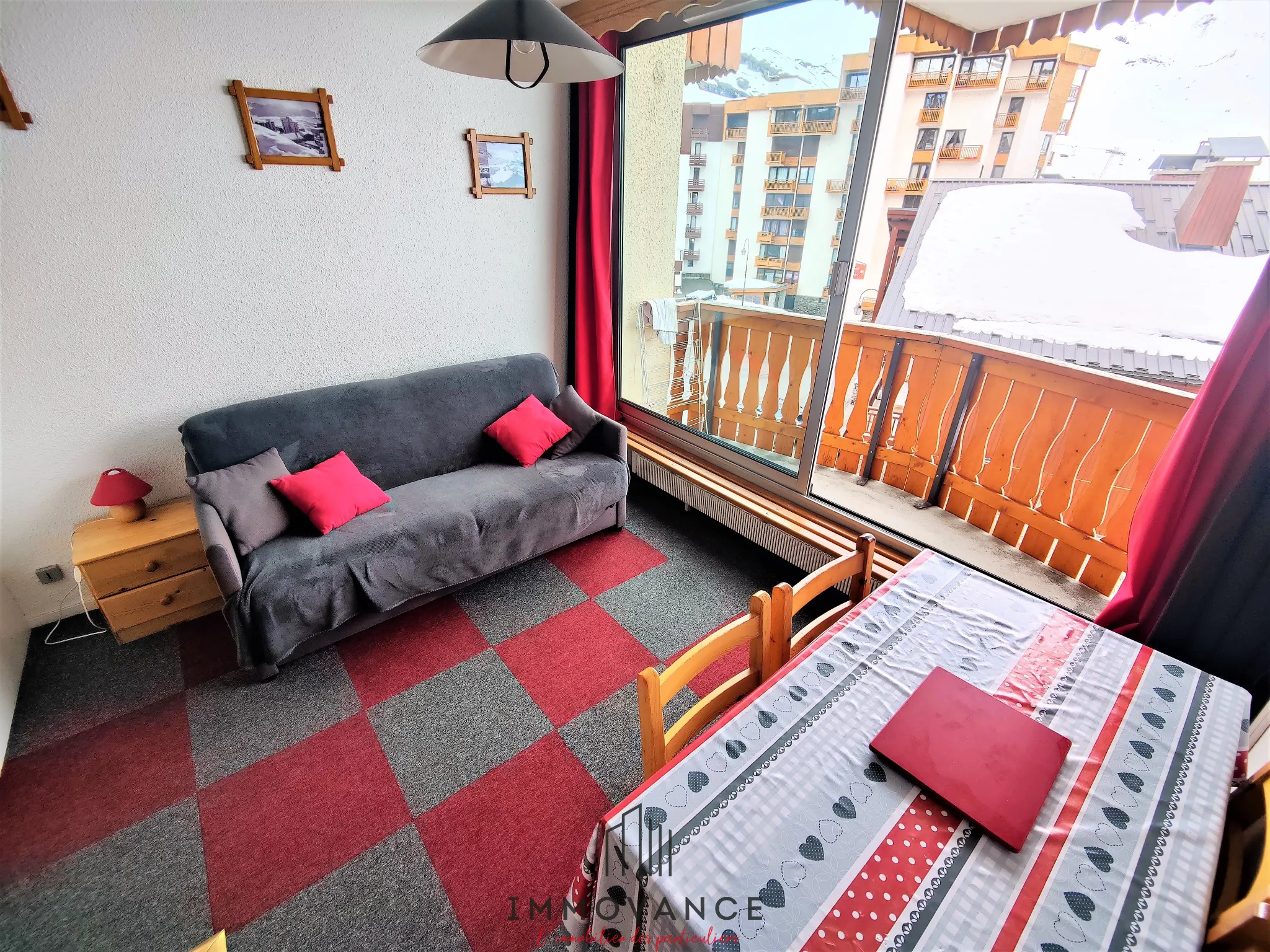 Studio 21 m2 au pieds des pistes à Val Thorens 