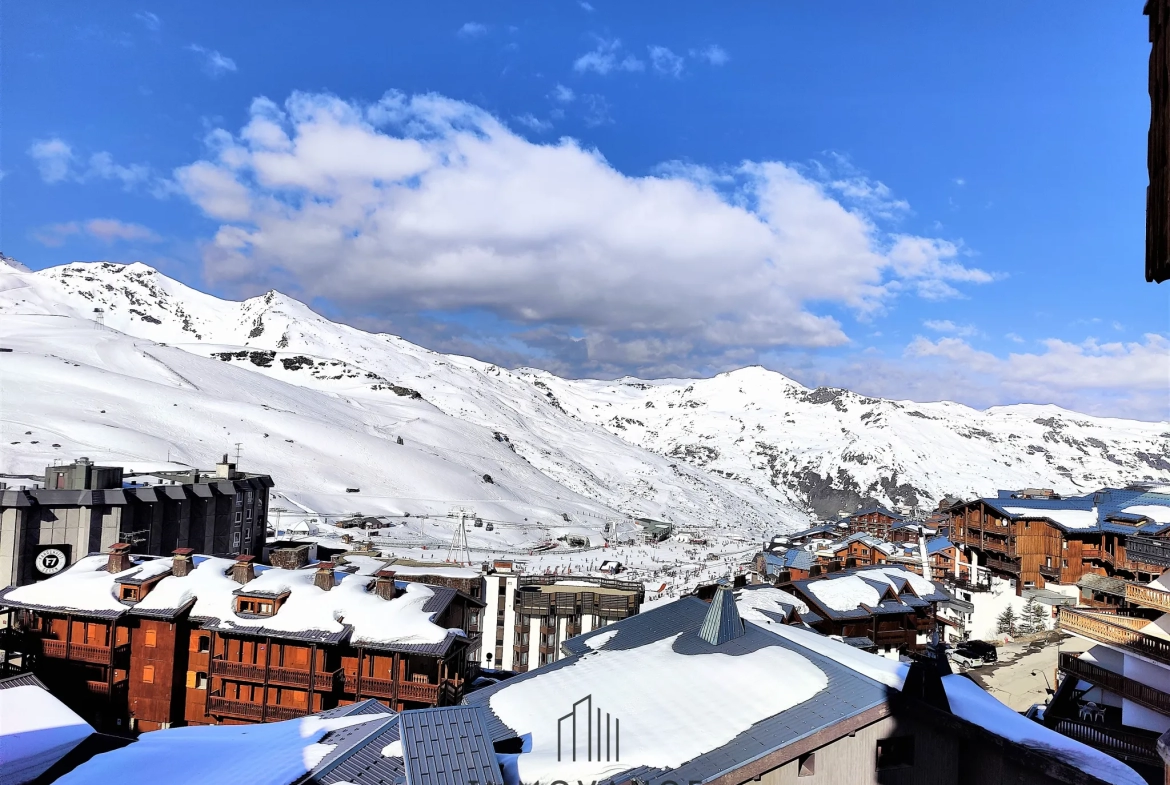 Studio 21 m2 au pieds des pistes à Val Thorens 