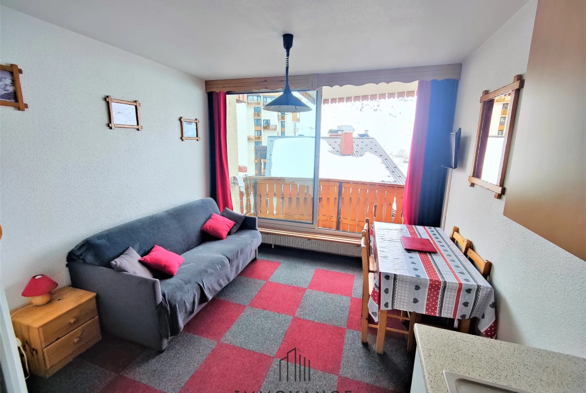 Studio 21 m2 au pieds des pistes à Val Thorens 