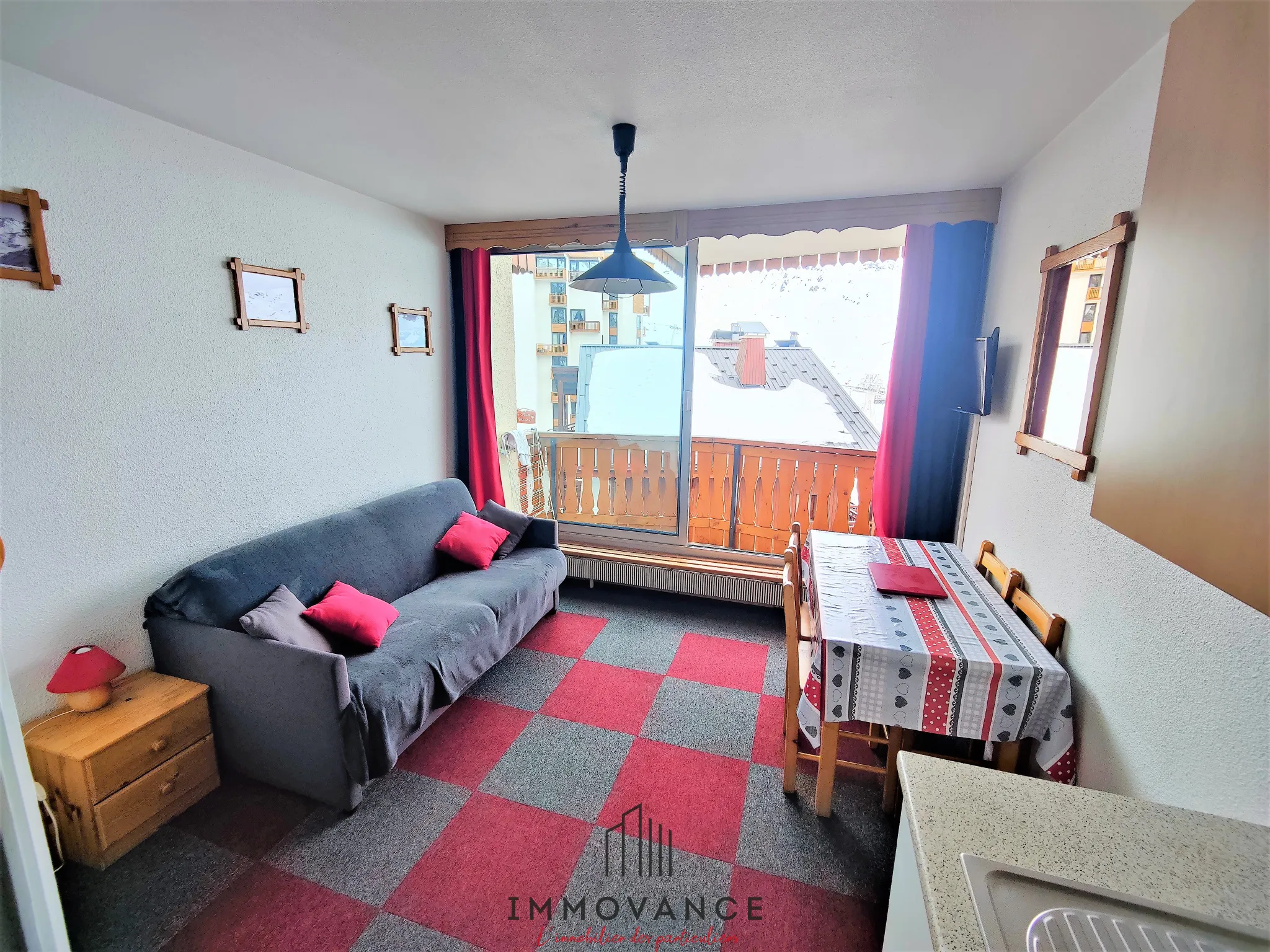 Studio 21 m2 au pieds des pistes à Val Thorens 