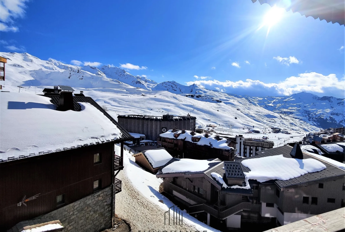 Studio 21 m2 au pieds des pistes à Val Thorens 