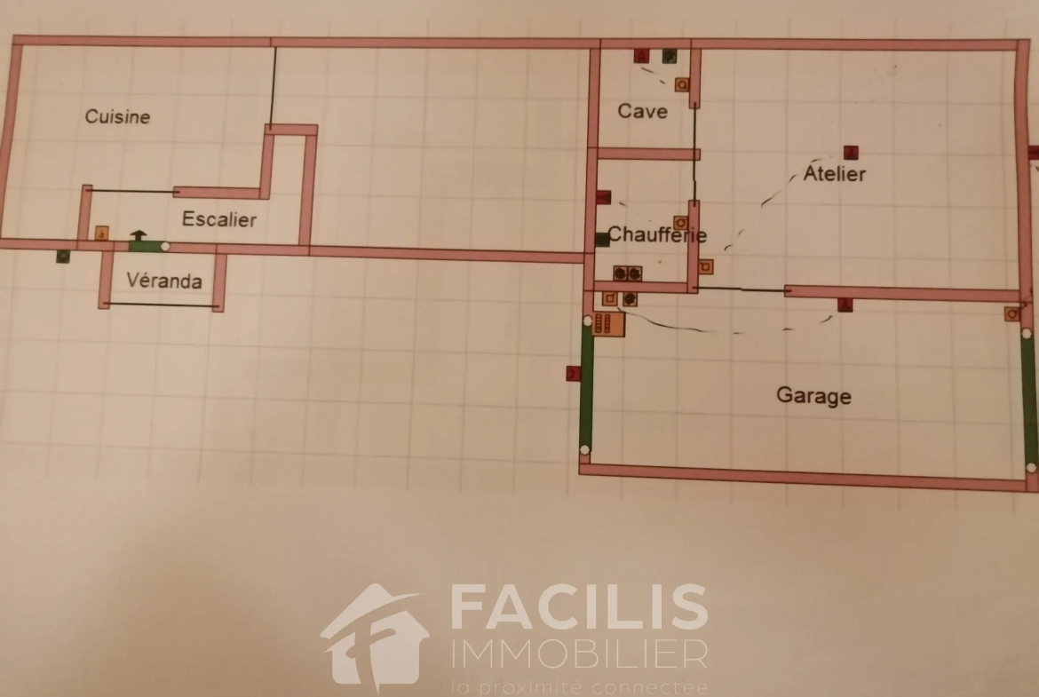 Investissement - Maison F4 avec grange et terrain à Givardon (18600) 