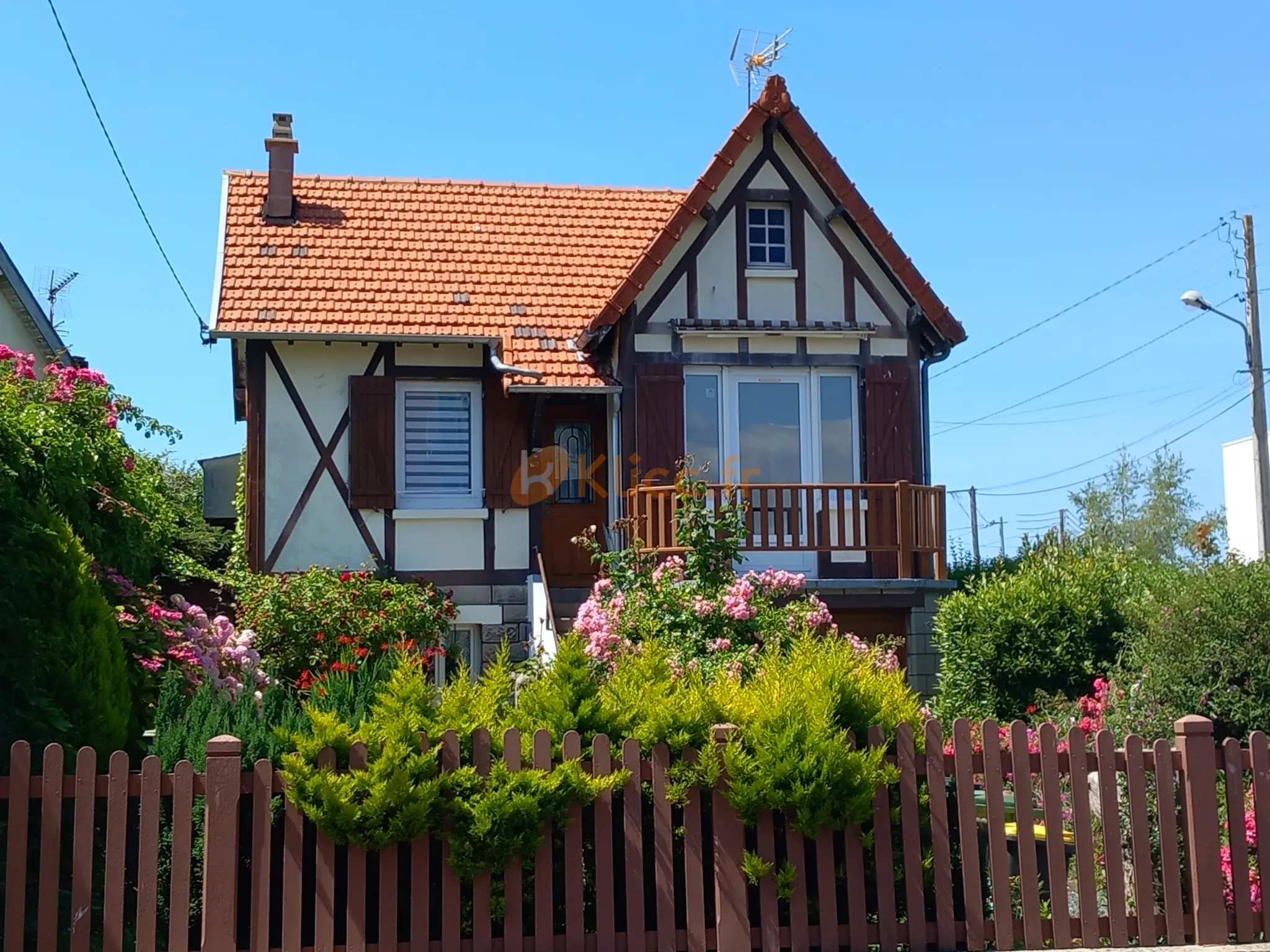 Jolie maison de caractère avec garage et jardin à Dieppe 