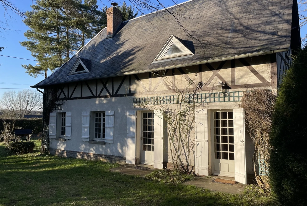 Maison Ancienne à Lyons la Foret avec Terrain de 1991m2 