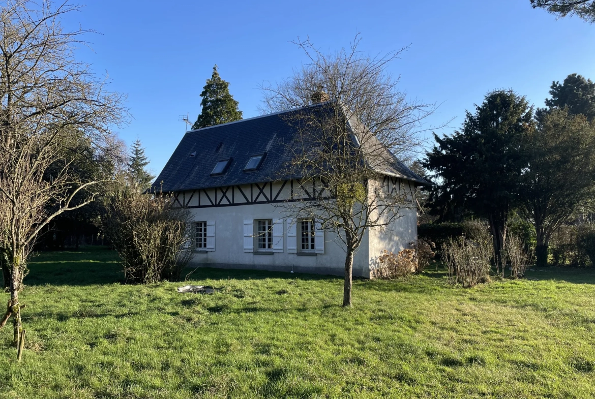 Maison Ancienne à Lyons la Foret avec Terrain de 1991m2 