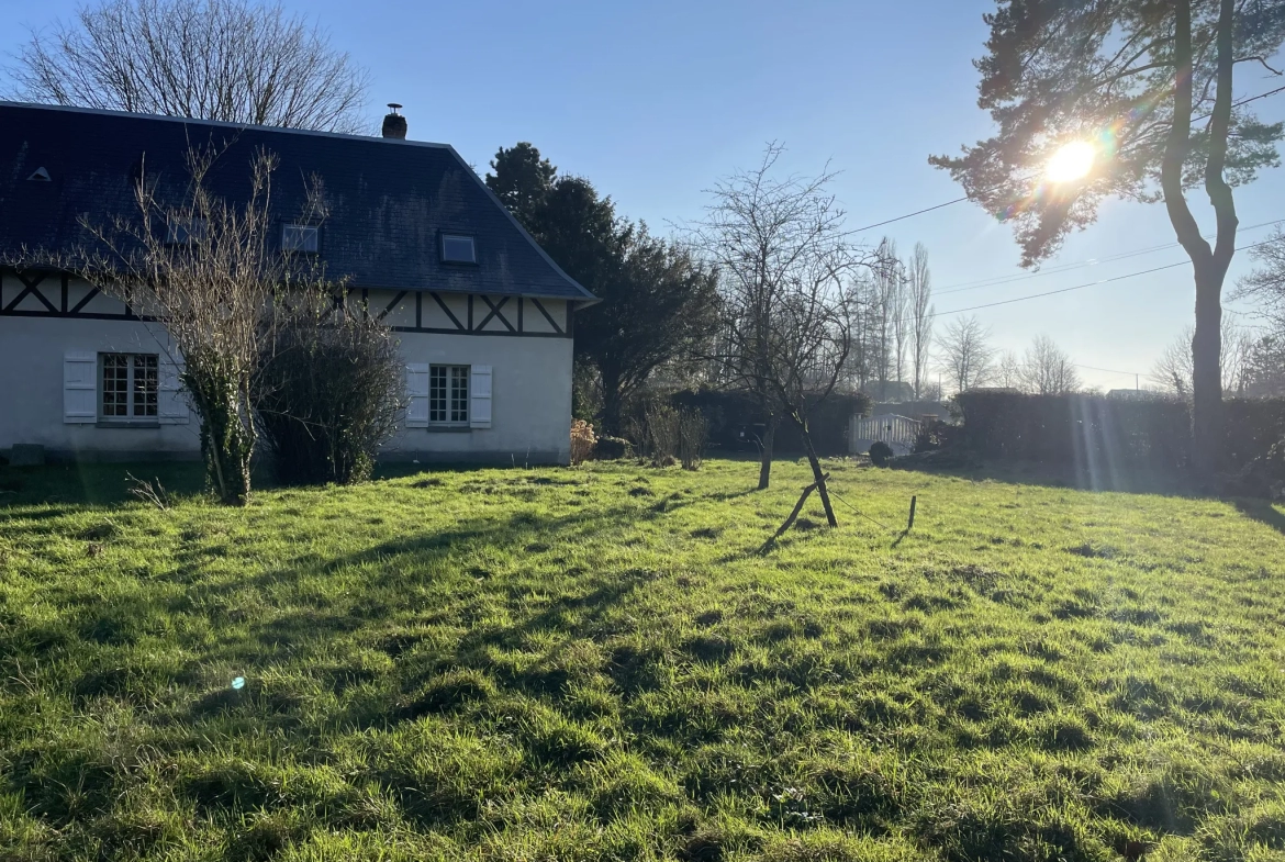 Maison Ancienne à Lyons la Foret avec Terrain de 1991m2 