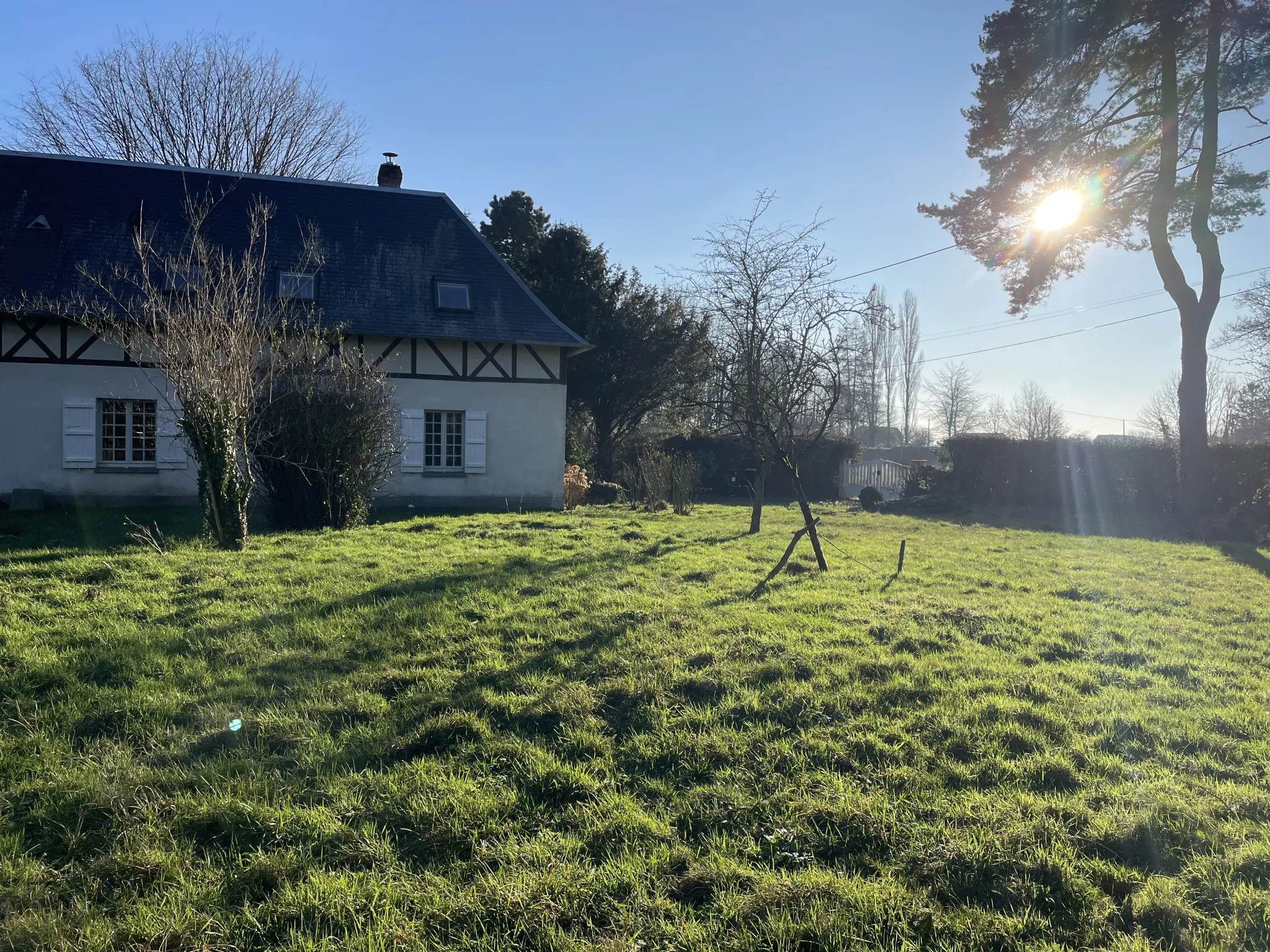 Maison Ancienne à Lyons la Foret avec Terrain de 1991m2 