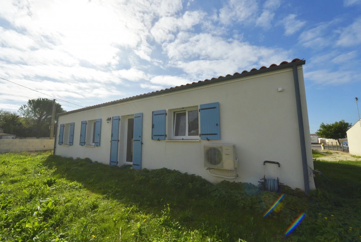 Maison neuve de plain-pied à Le Chay-Saujon, Sud Charente-Maritime 