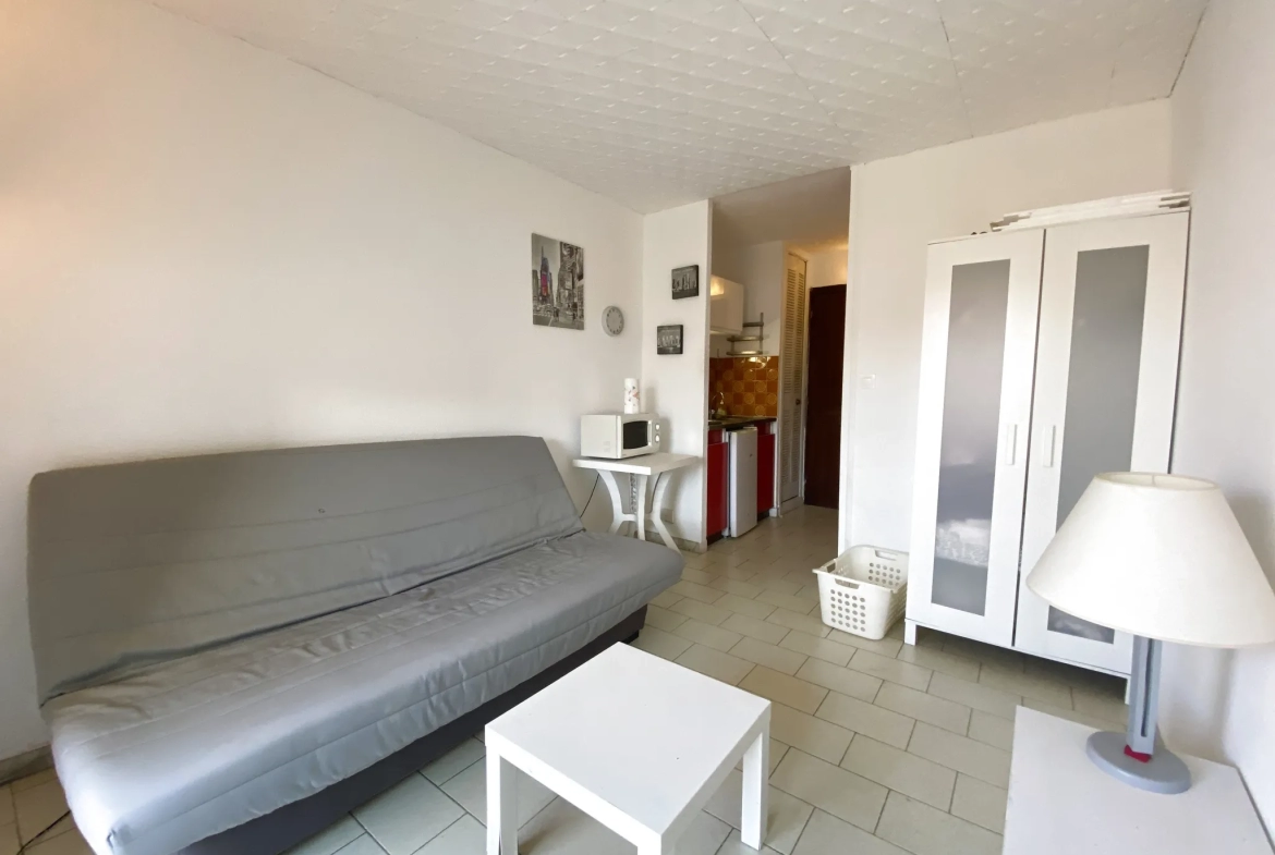 Studio avec loggia à vendre au Cap d'Agde-La Conque 