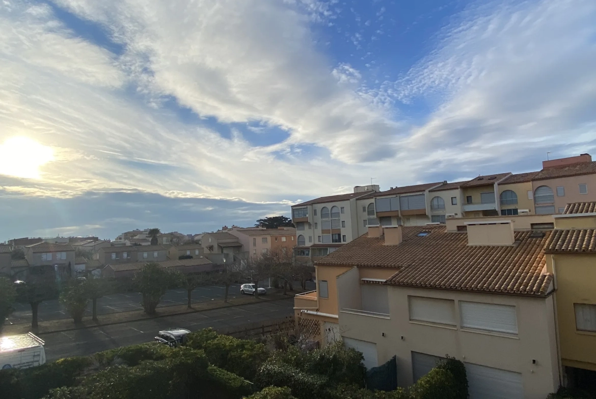 Studio avec loggia à vendre au Cap d'Agde-La Conque 