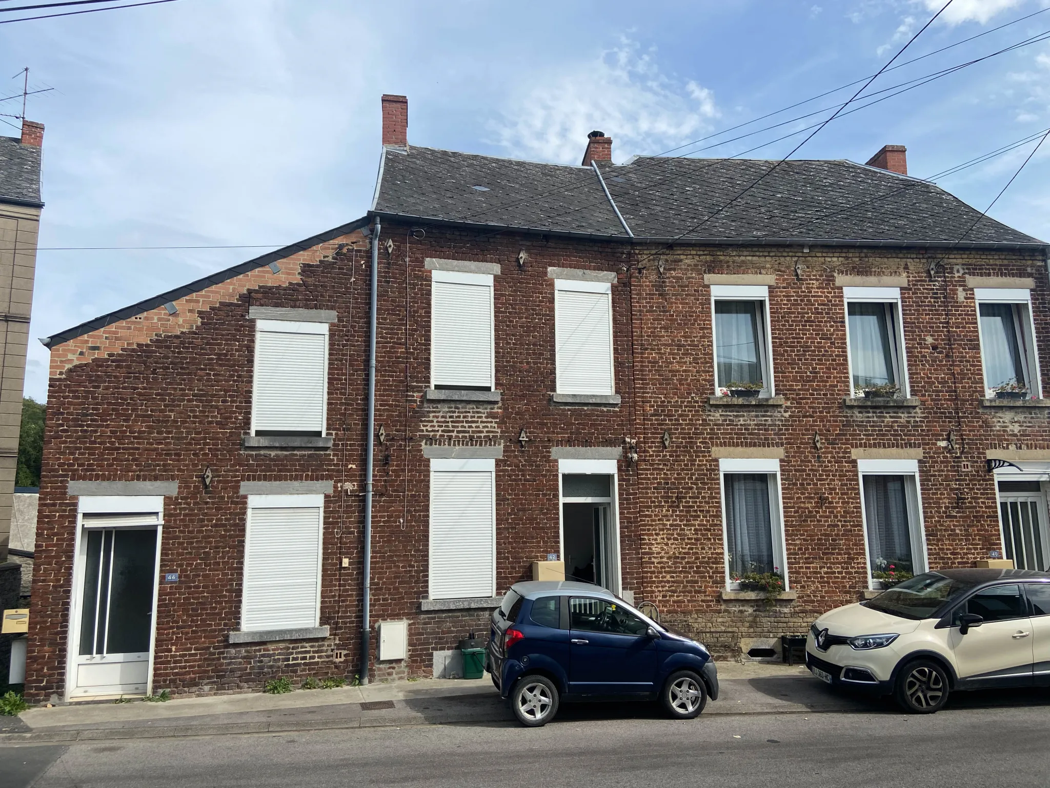 Maison de ville en brique avec 2 chambres à Ferriere la grande 