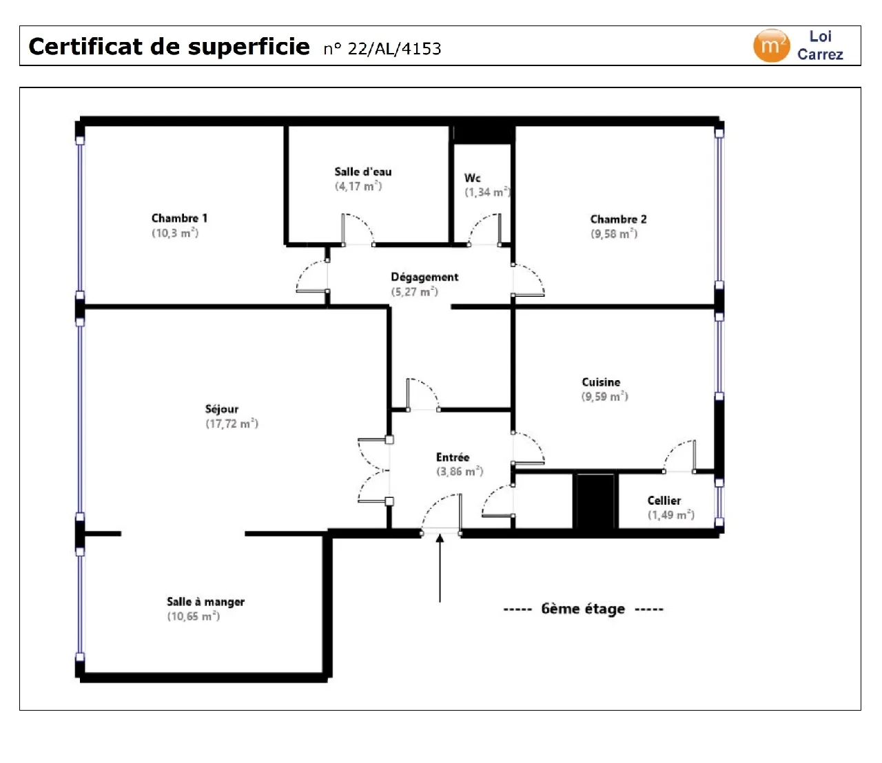 Appartement extrêmement lumineux à Livry Gargan - 74m² 