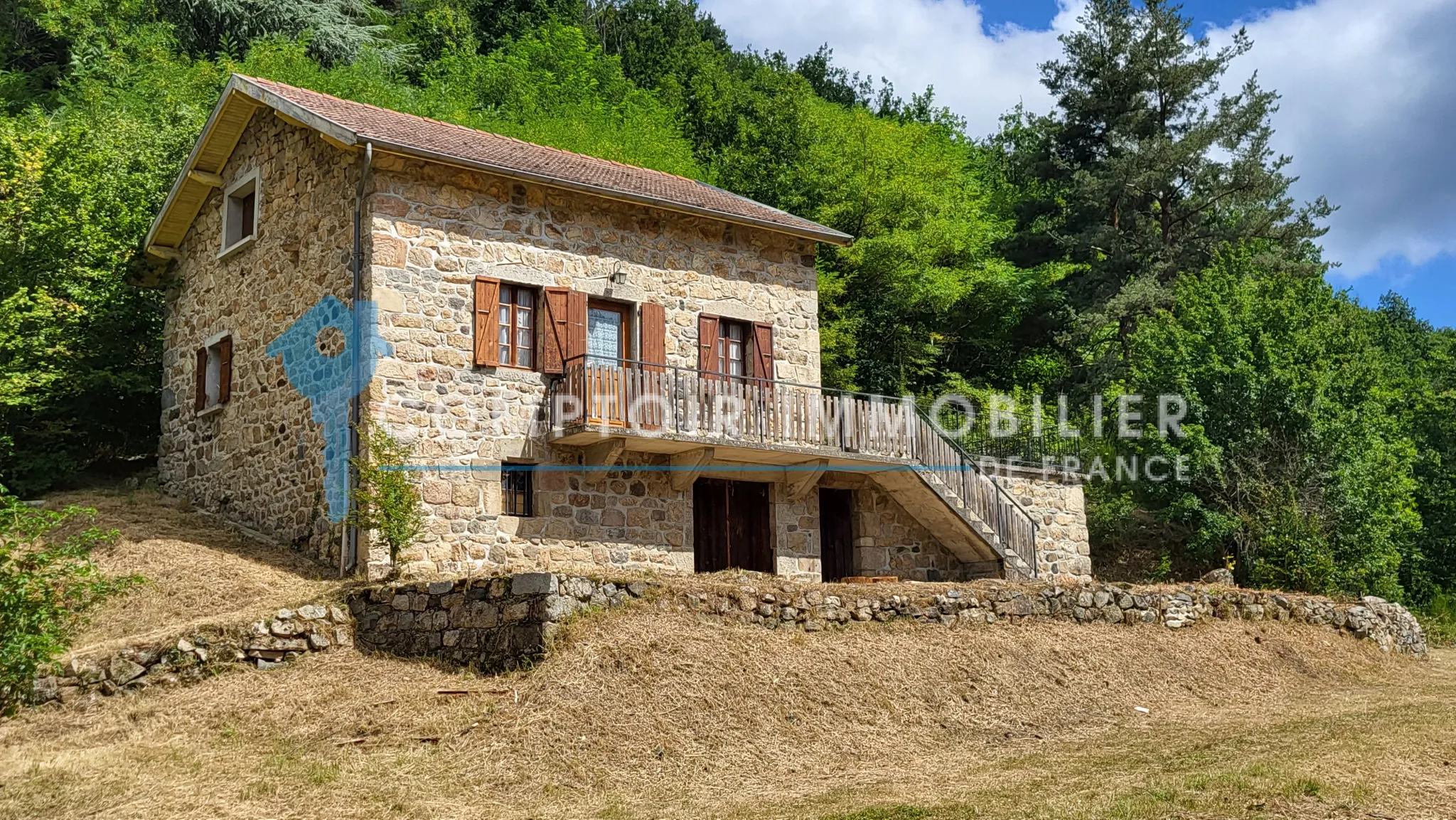 Maison Ardéchoise en Pierre à Réaménager à Chanéac (07310) 