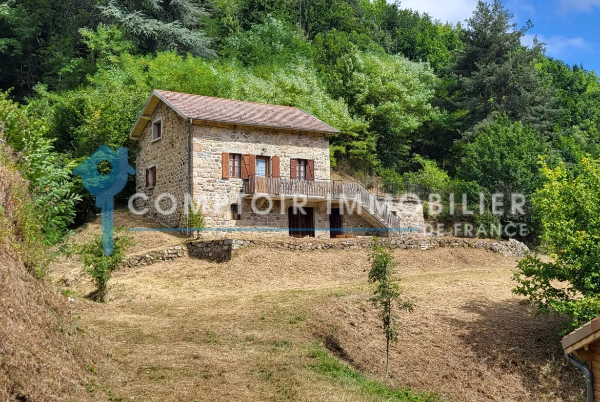 Maison Ardéchoise en Pierre à Réaménager à Chanéac (07310) 