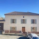 Maison pierre avec un gîte dans un village à Penne d'Agenais