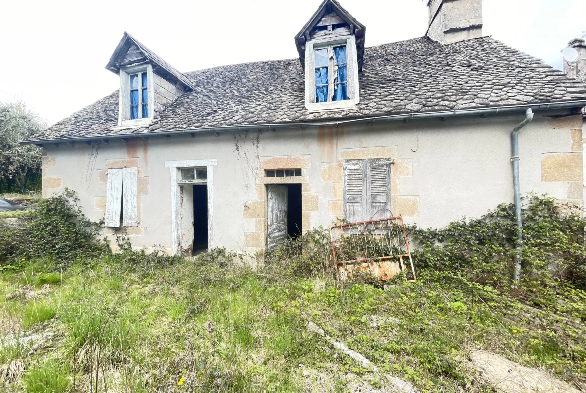 Maison à réhabiliter à Rilhac Xaintrie 