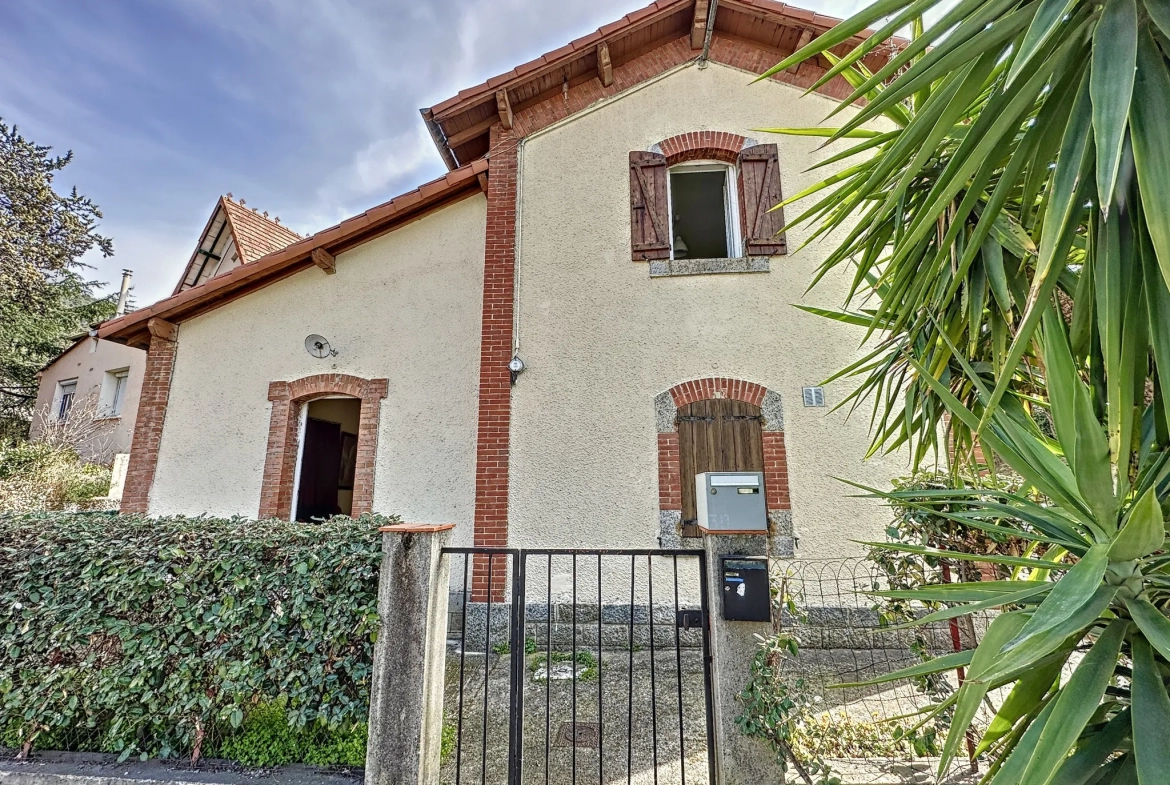 Maison 3 pièces avec jardin 