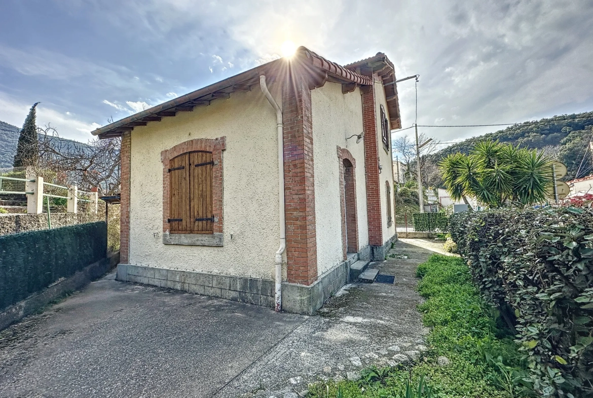 Maison 3 pièces avec jardin 