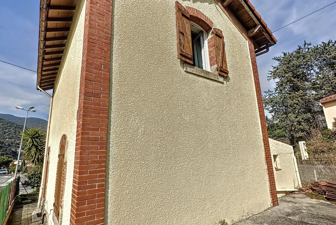 Maison 3 pièces avec jardin 