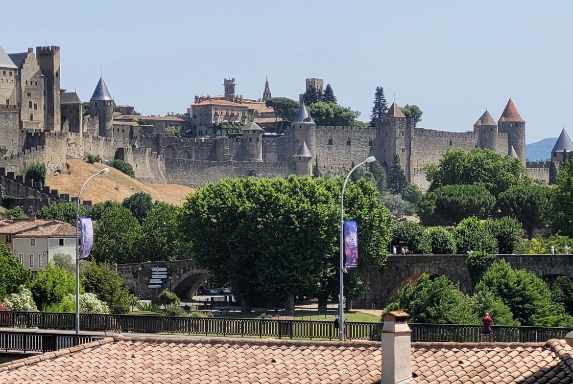 Appartement T3 avec balcon, cellier et parking 