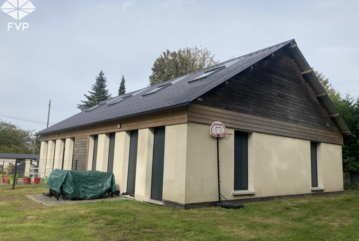 Ensemble immobilier de deux logements loués à Ocqueville (76450) 