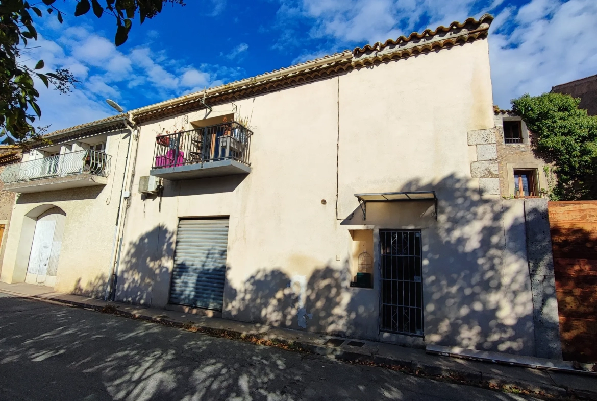 Maison de village à Castelnau d'Aude 