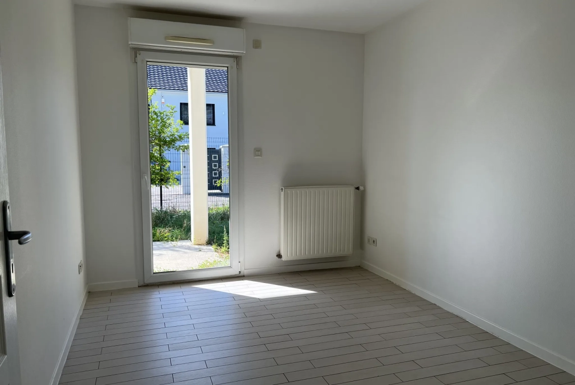 Appartement 4 pièces avec jardin privatif à Colmar 