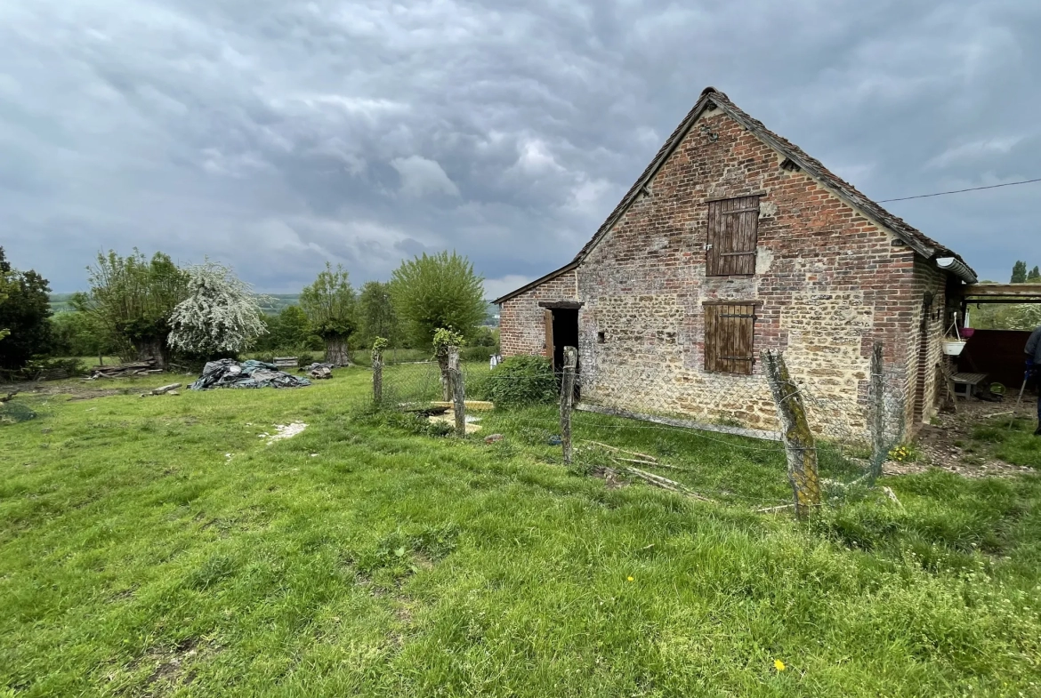 Petite maison en campagne avec 2 hectares et demi de terrain 