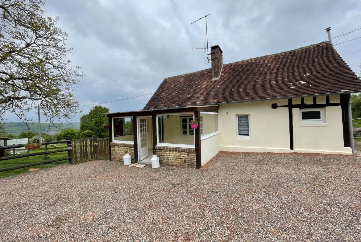 Petite maison en campagne avec 2 hectares et demi de terrain 