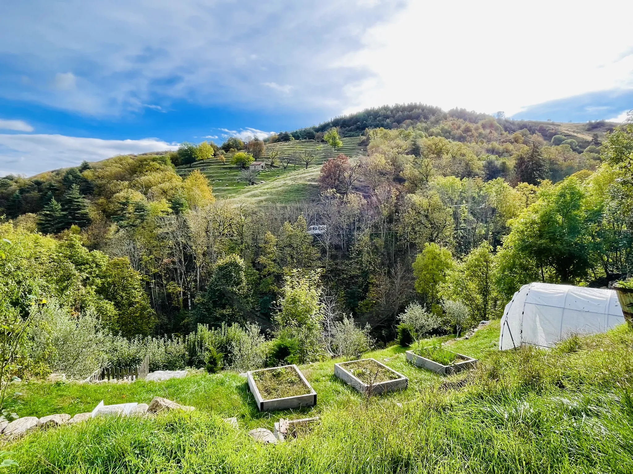 Belle maison de 75m2 sur 1298m2 de terrain à Saint-Julien-Du-Gua 