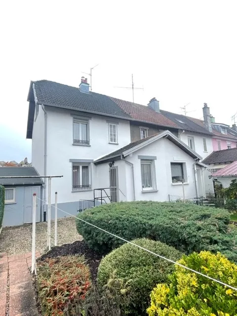 Maison mitoyenne de 102m2 avec garage à Belfort 