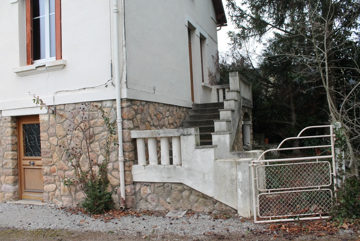 Maison à Cosne d'Allier sur +/- 4000 m2 de terrain, avec vue dégagée. 