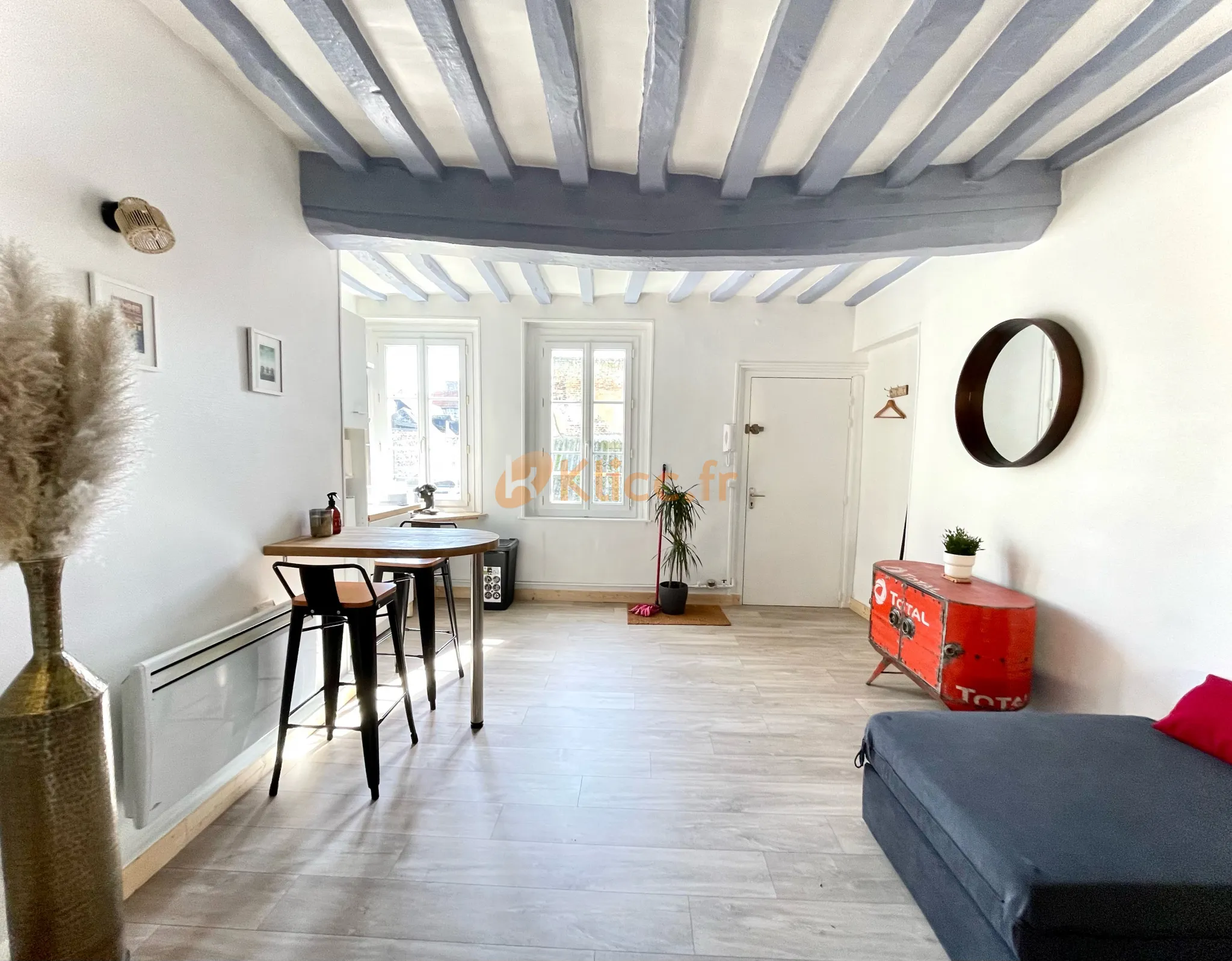 Appartement meublé refait à neuf à Dieppe (76200) - Studio 