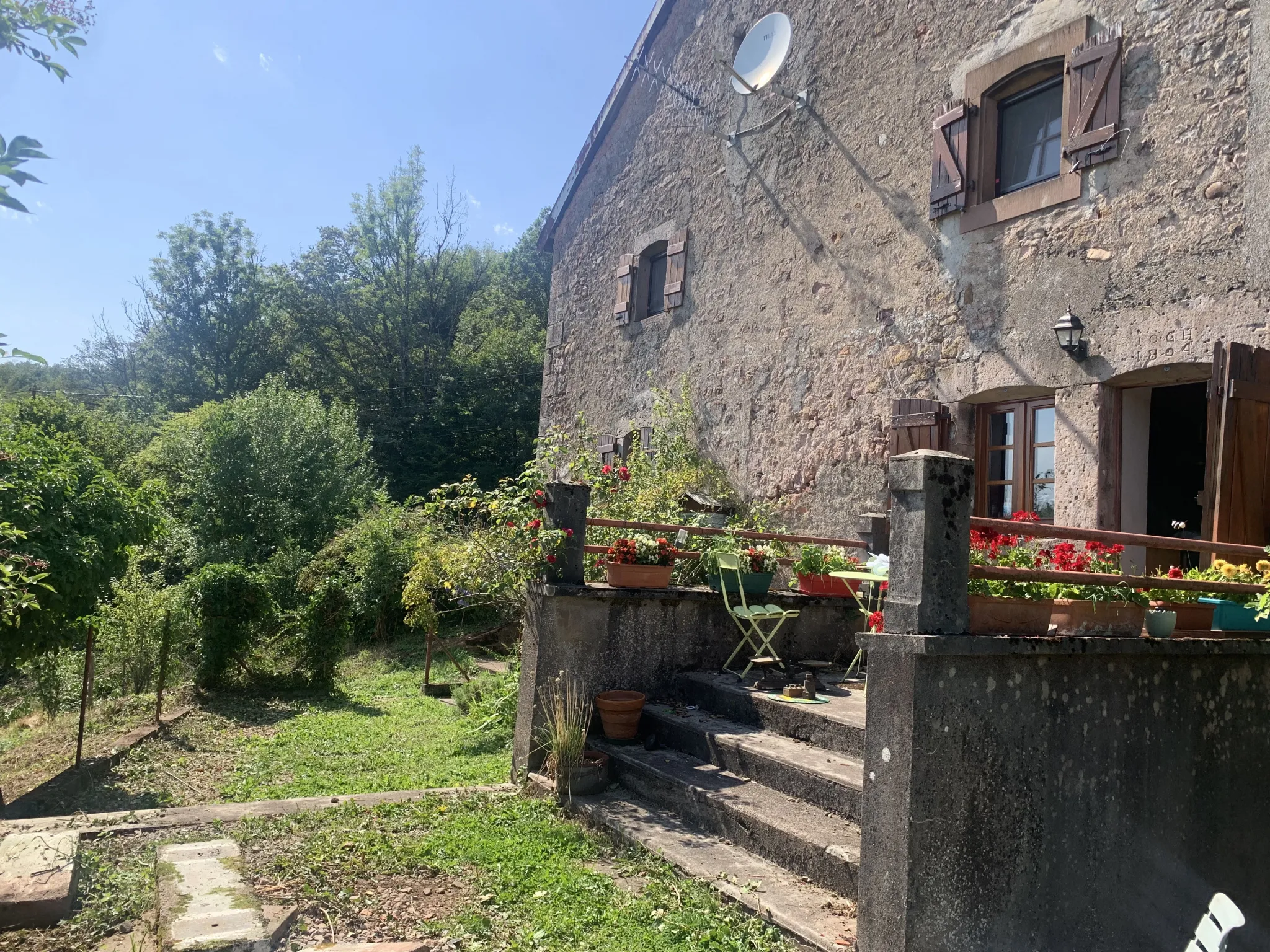 Magnifique ferme avec vue sur le bassin de Champagney 