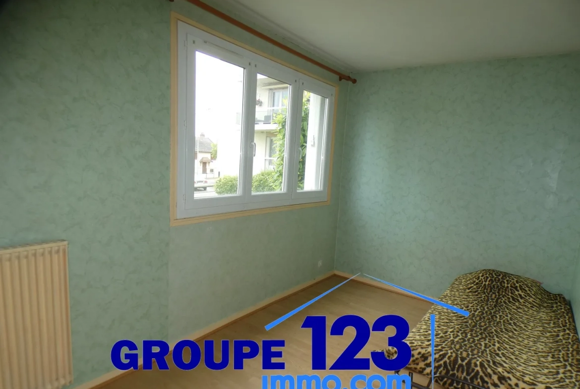 Appartement de type III en rez-de-chaussée à Migennes 