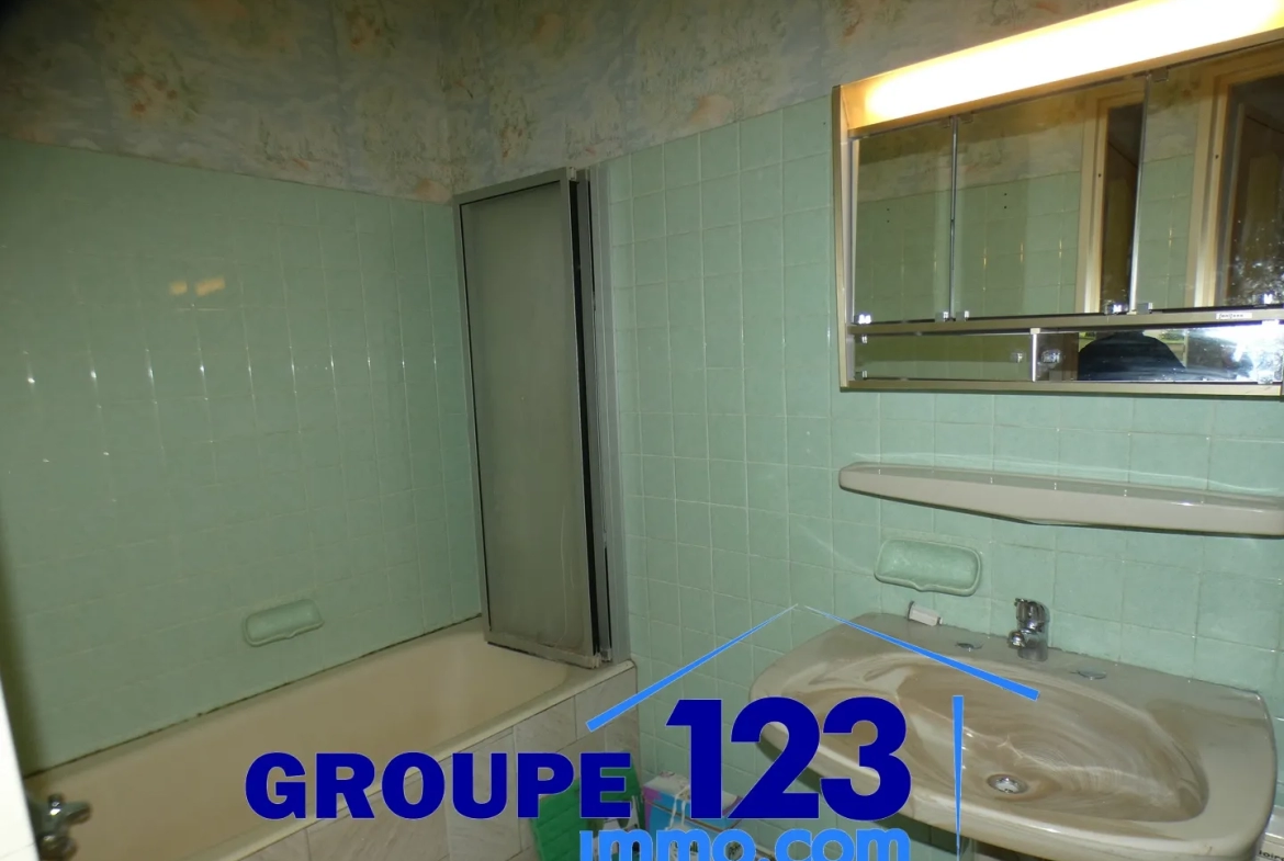 Appartement de type III en rez-de-chaussée à Migennes 