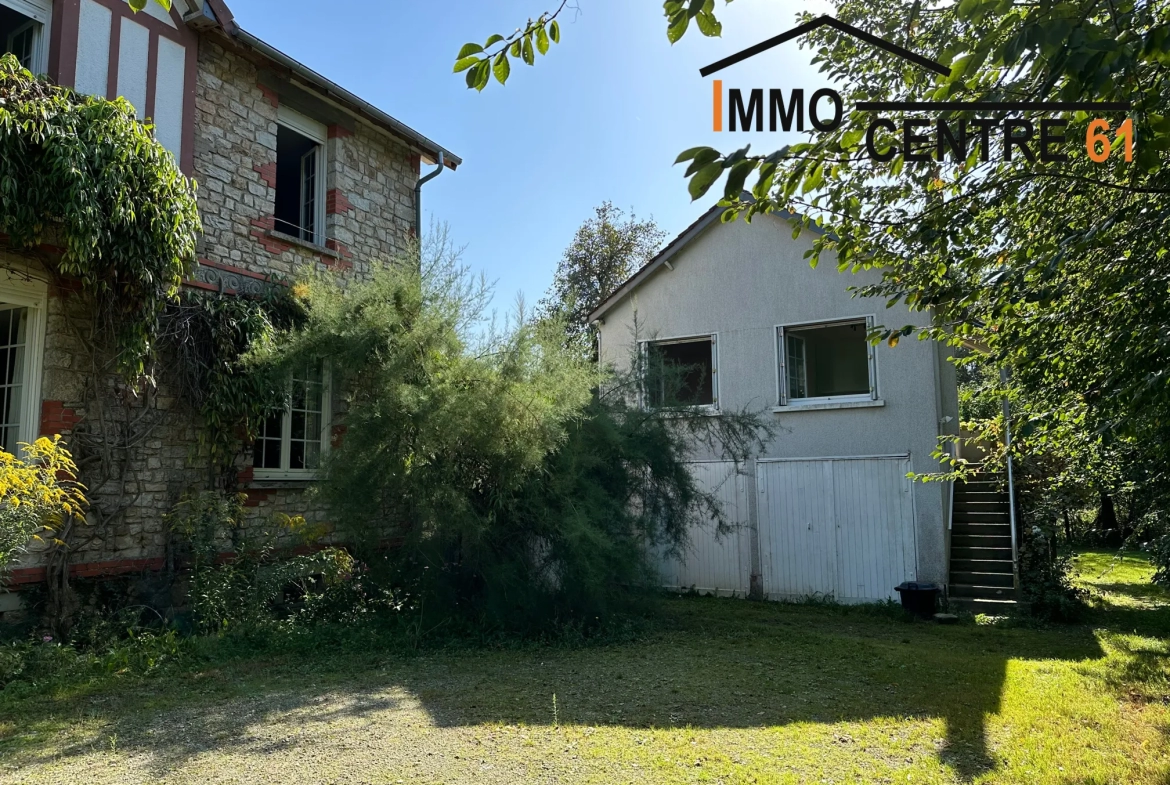 Propriété avec maison d'habitation et appartement à vendre à Bagnoles de l'Orne 