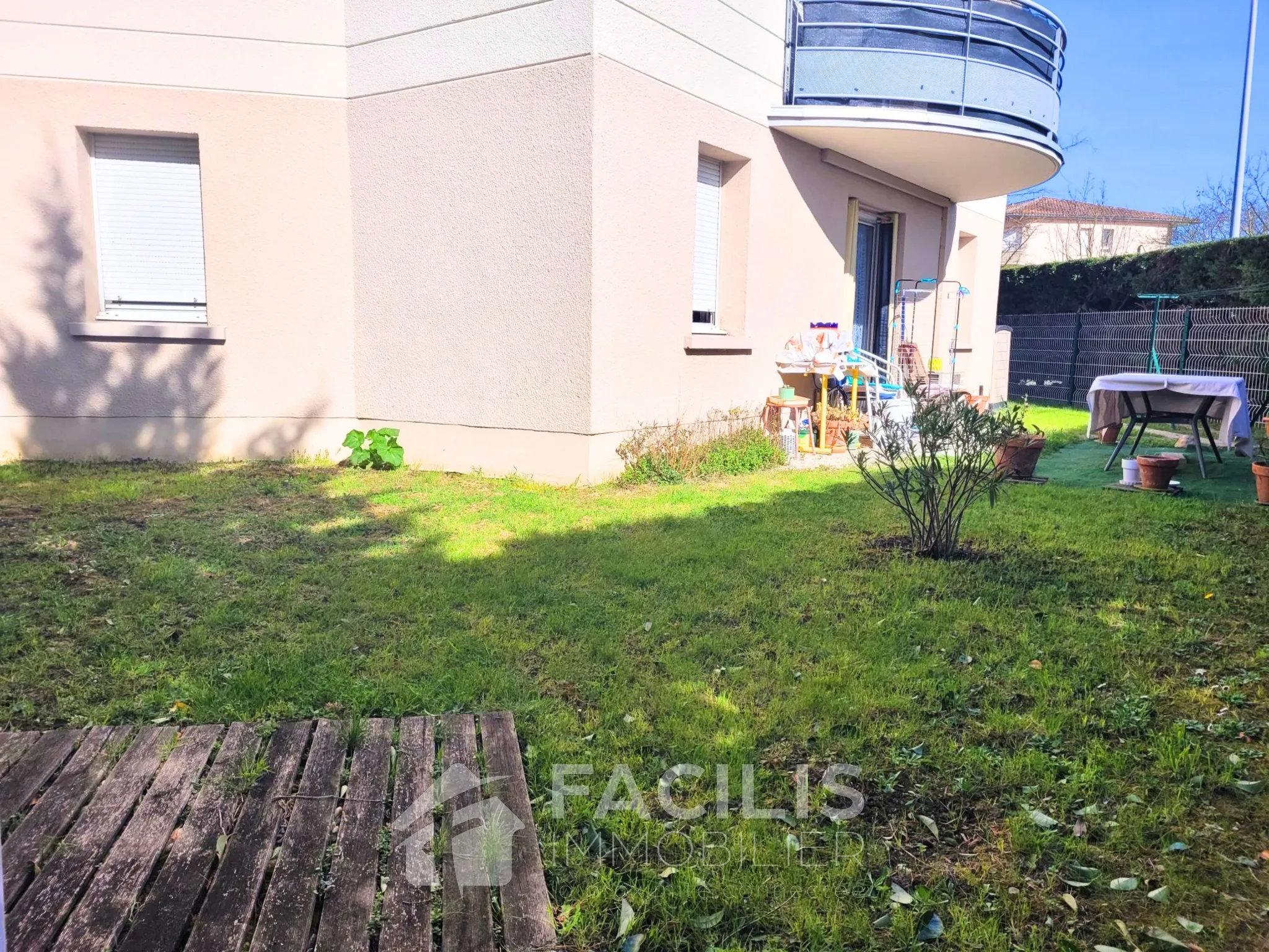 Appartement T3 64,30 m2 avec parking et jardin à Blagnac Le Grand Noble (31) 