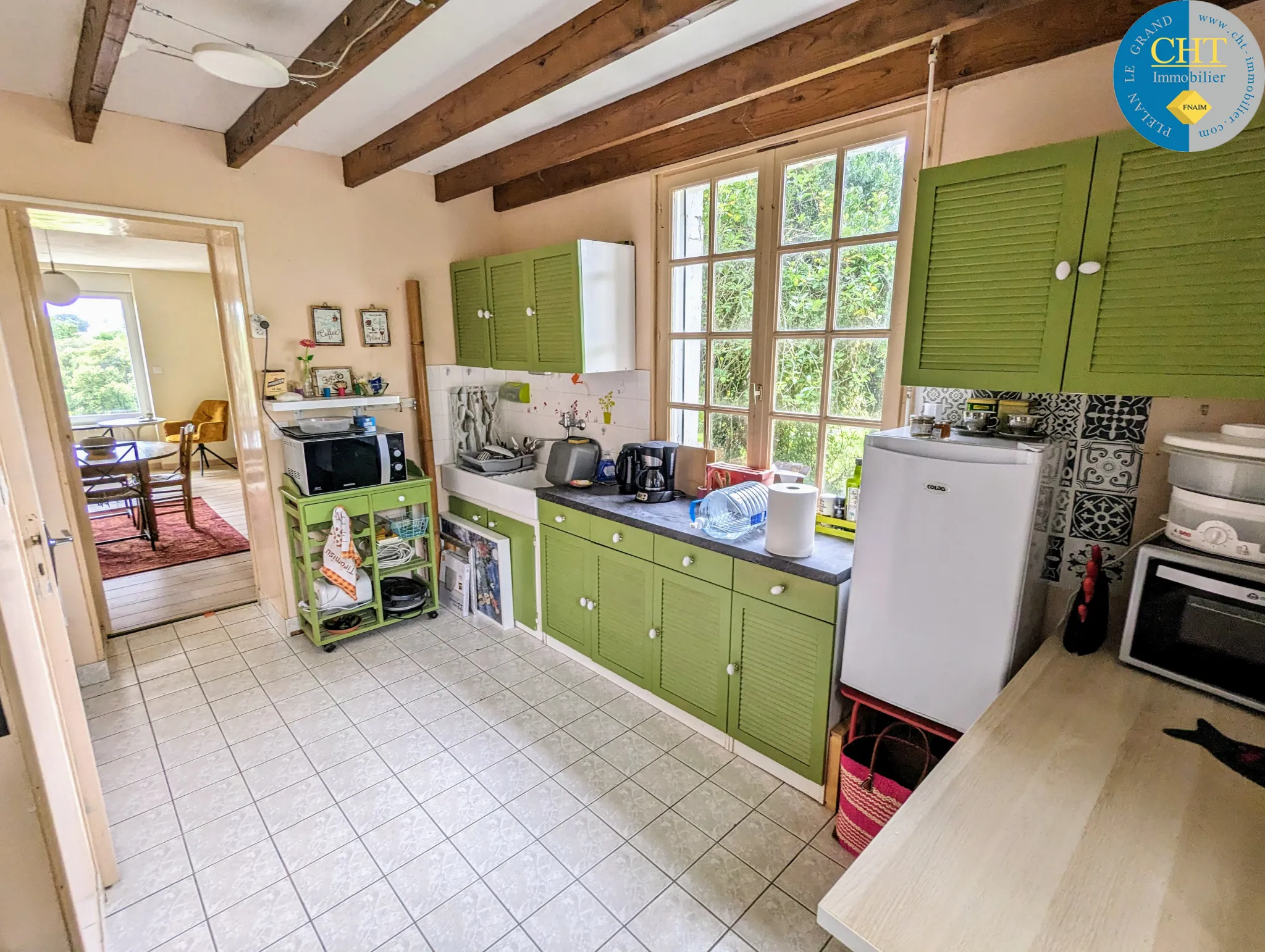 Maison individuelle en pierres à vendre à GUER 