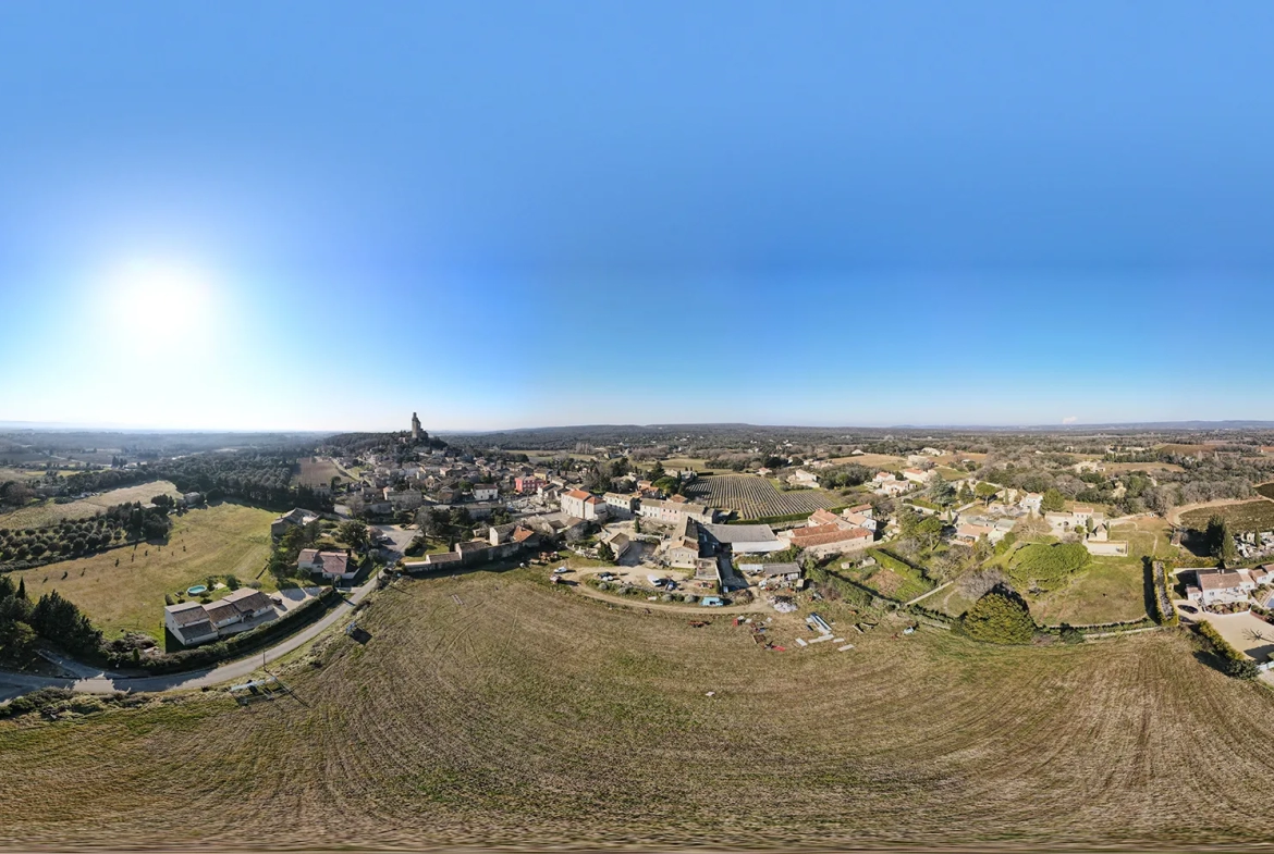 Terrain à bâtir de 495m2 à Chamaret 