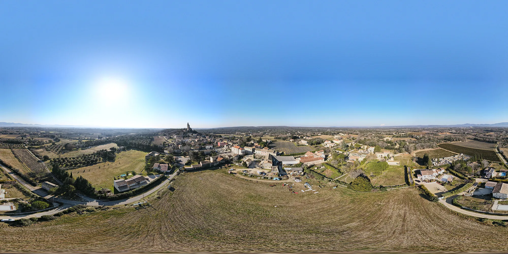 Terrain à bâtir de 495m2 à Chamaret 