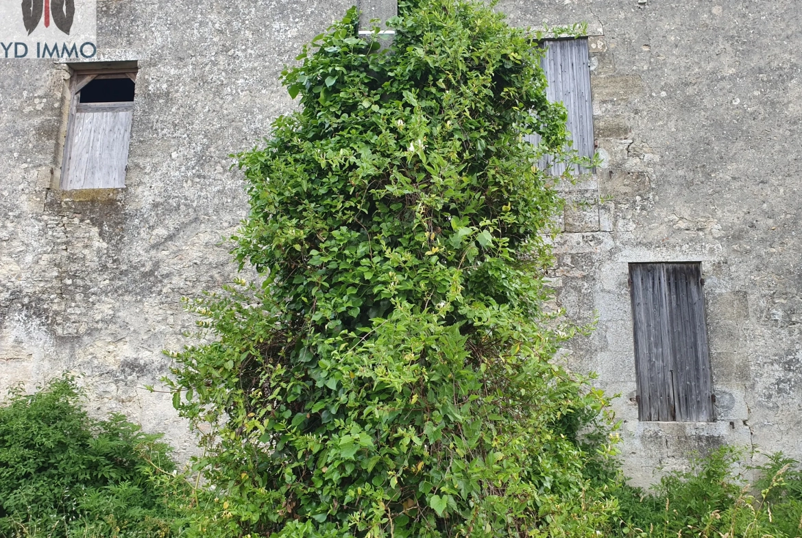 Bâtiment en pierre à restaurer à Podensac 