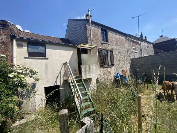 Maison en brique à Jeumont