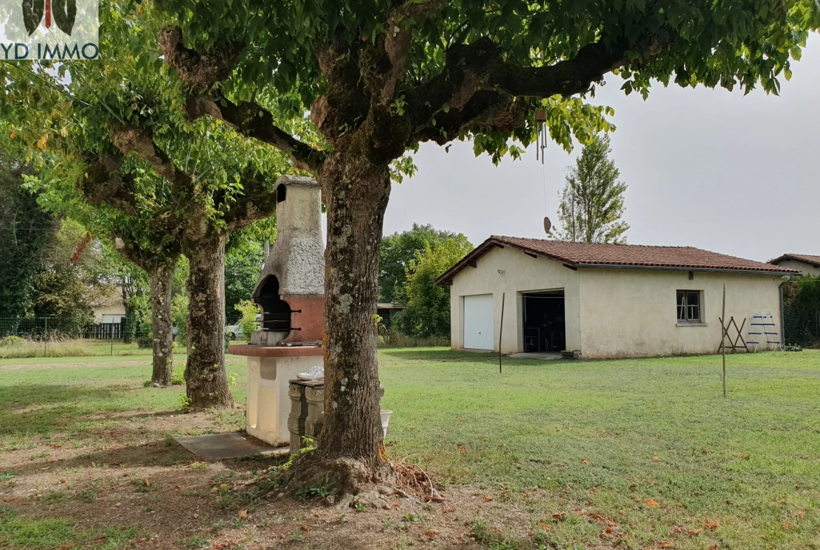 Maison 4/5 chambres à Preignac, calme, grand jardin, proche gare 